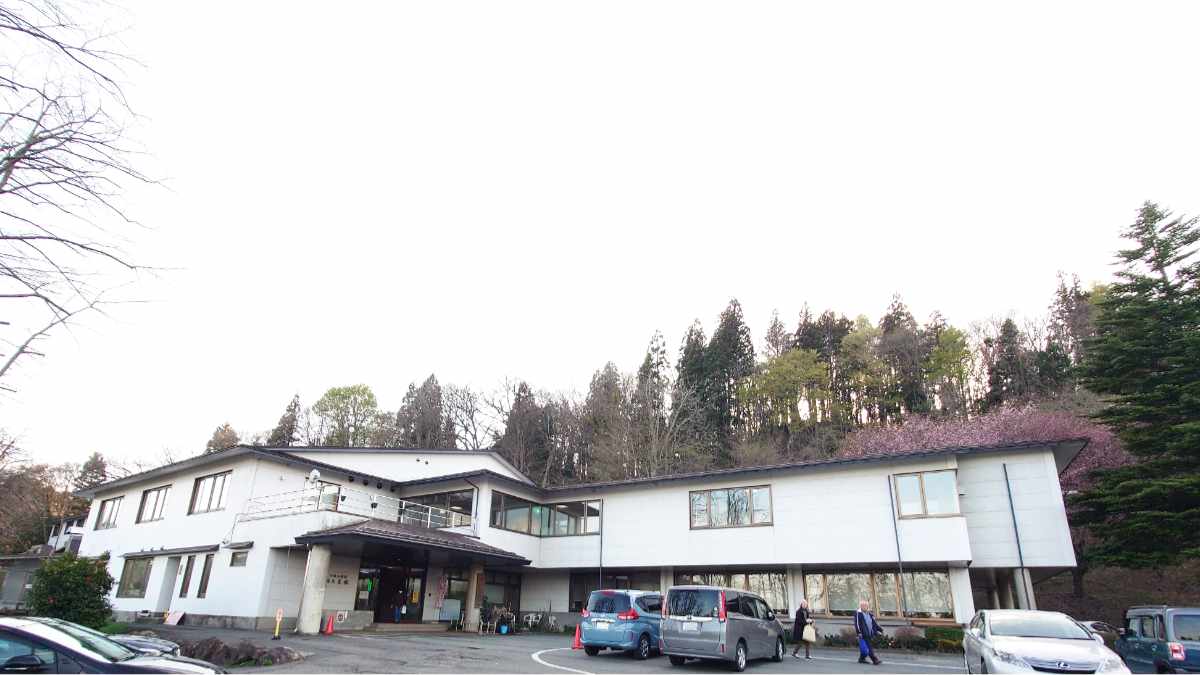 千貫石温泉 湯元東館の外観